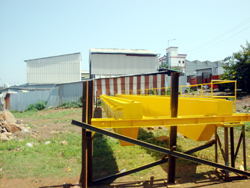 ELECTROFORGE GRATING MACHINE WITH GRATING PANEL